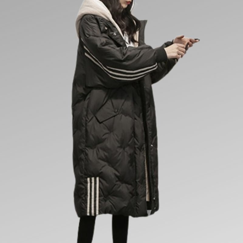 Manteau Femme Hiver Long Chic Casual 5