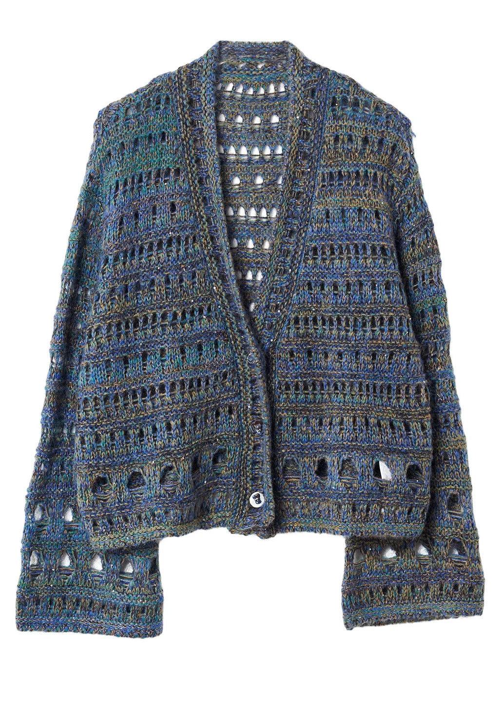 Manteau Long Femme Ample Oversize Ajouré Automne 4