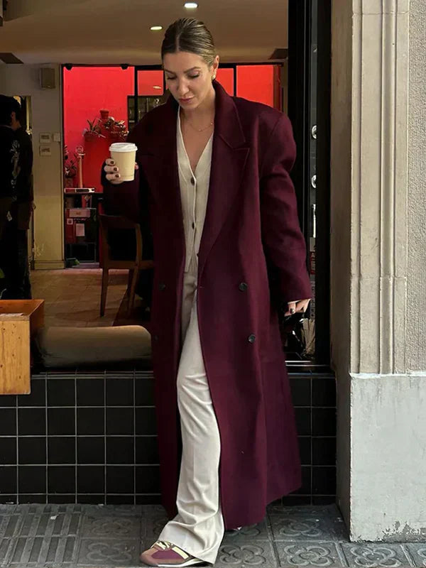 Manteau Long pour Femme Chic 2