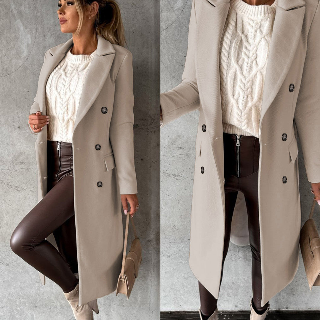 Manteau d'Hiver Femme Chic Confortable Tissu de Qualité 8