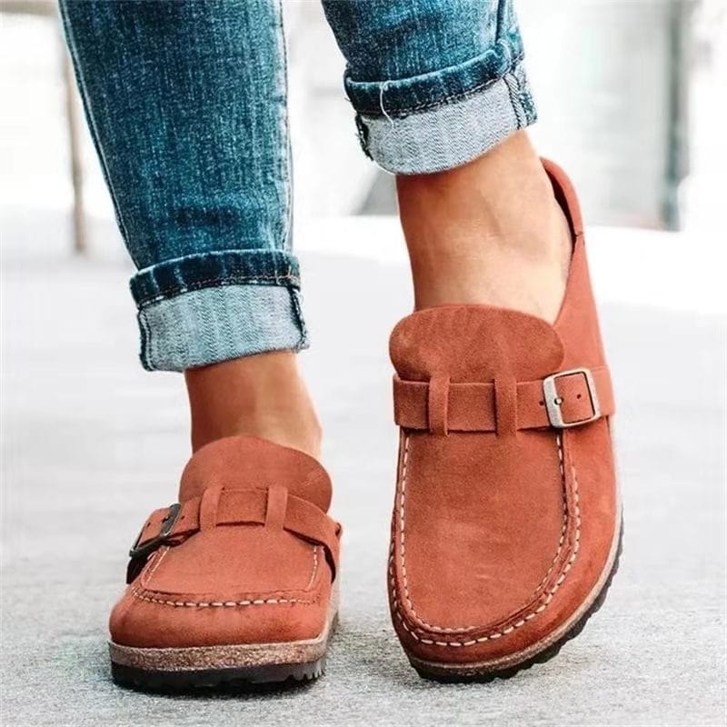 Mocassins Femmes Décontractés à Boucle 3