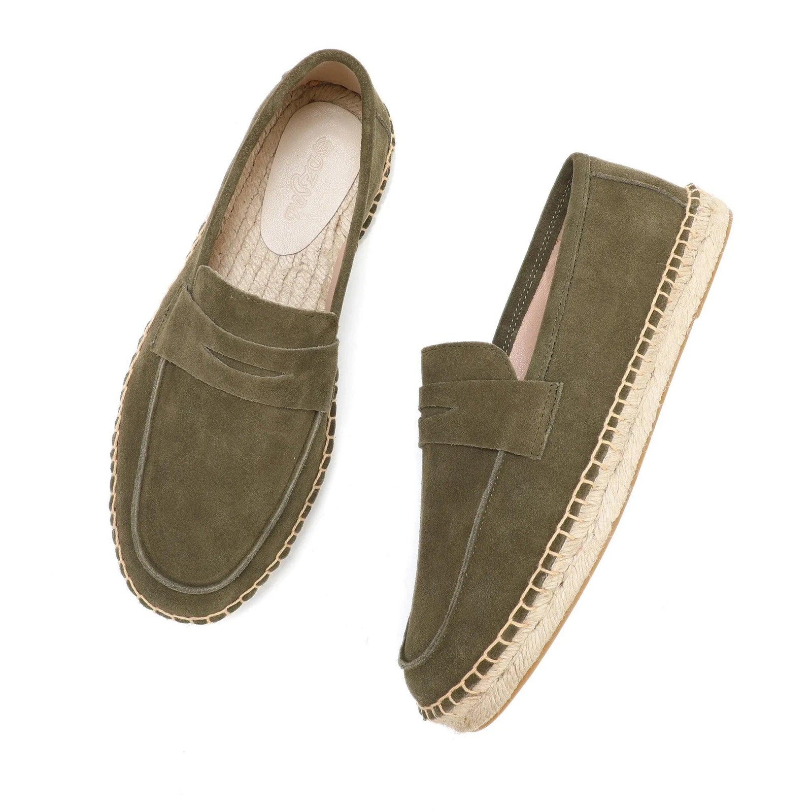 Mocassins à enfiler pour hommes style espadrilles 7