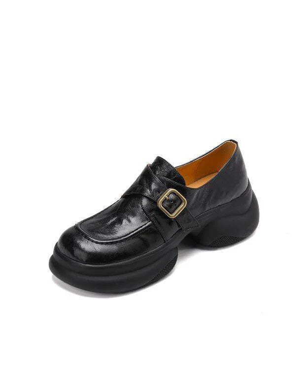 Mocassins à plateforme pour femmes style contemporain 4