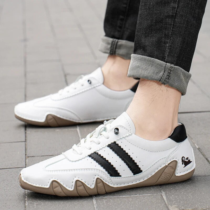 Mocassins pour Hommes Cuir Véritable Design Unique Confortable 2