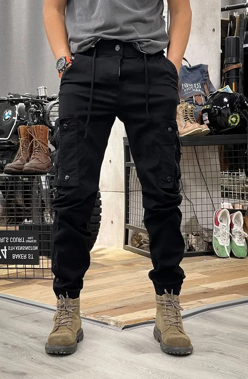 Pantalon Cargo Femme Décontracté Pratique avec Poches 11