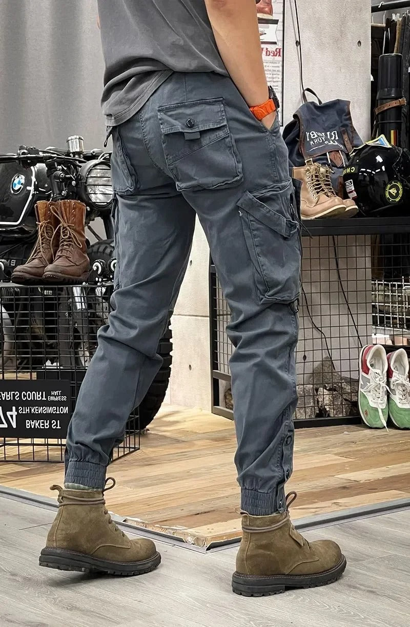 Pantalon Cargo Femme Décontracté Pratique avec Poches 5
