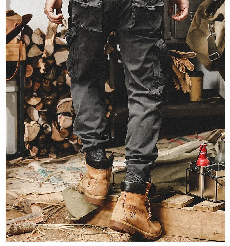 Pantalon Cargo Femme Décontracté Pratique avec Poches 8