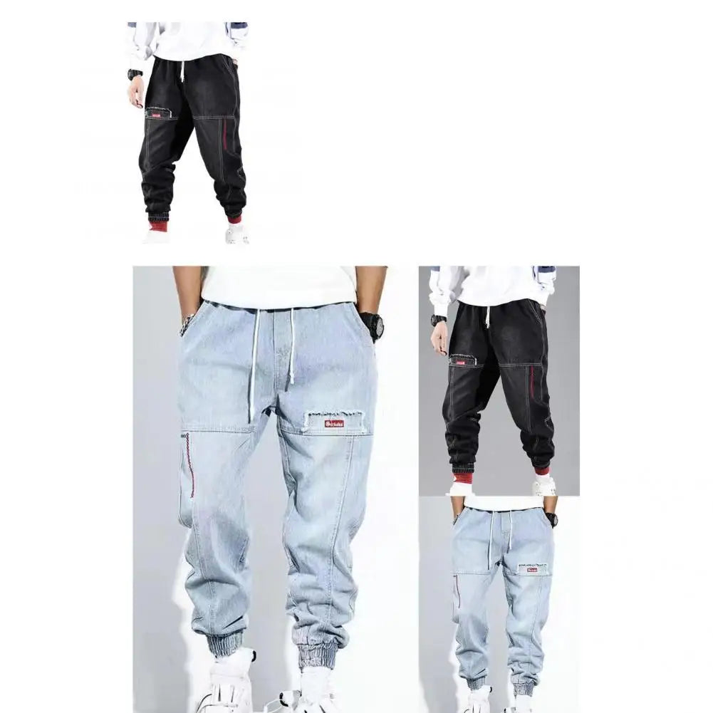 Pantalon Cargo Homme Style Urbain Avec Poches Utilitaires 3
