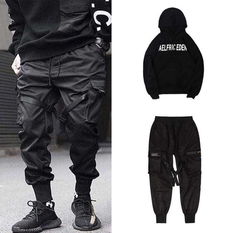 Pantalon Cargo Homme Urbain Avec Poches Fonctionnelles 7