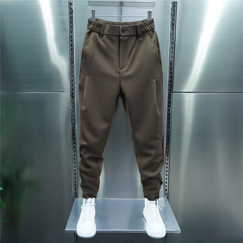 Pantalon Chino Décontracté pour Hommes Style Moderne 3