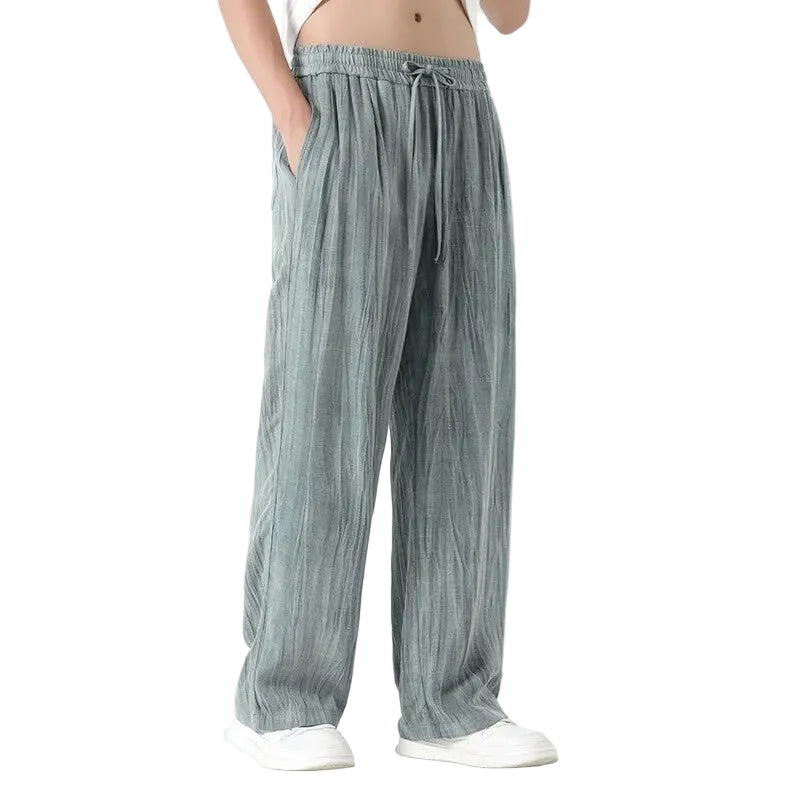 Pantalon Femme Fluide Ample Décontracté 0