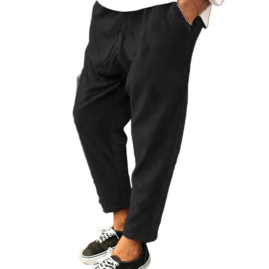 Pantalon Homme Décontracté Chic avec Silhouette Flatteuse 0