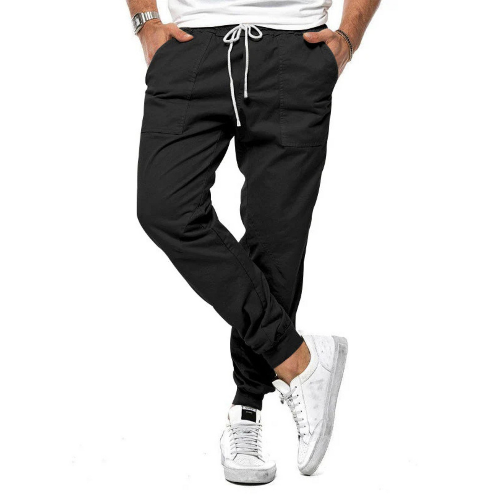 Pantalon Homme Décontracté Urbain 2