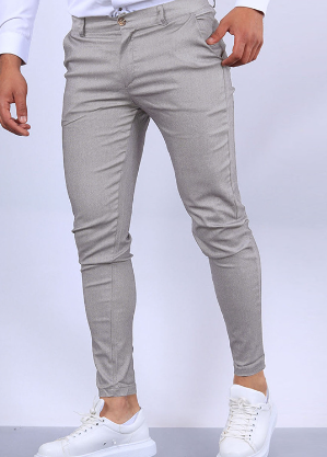 Pantalon Homme Jean Slim Fit Tissu Extensible 4