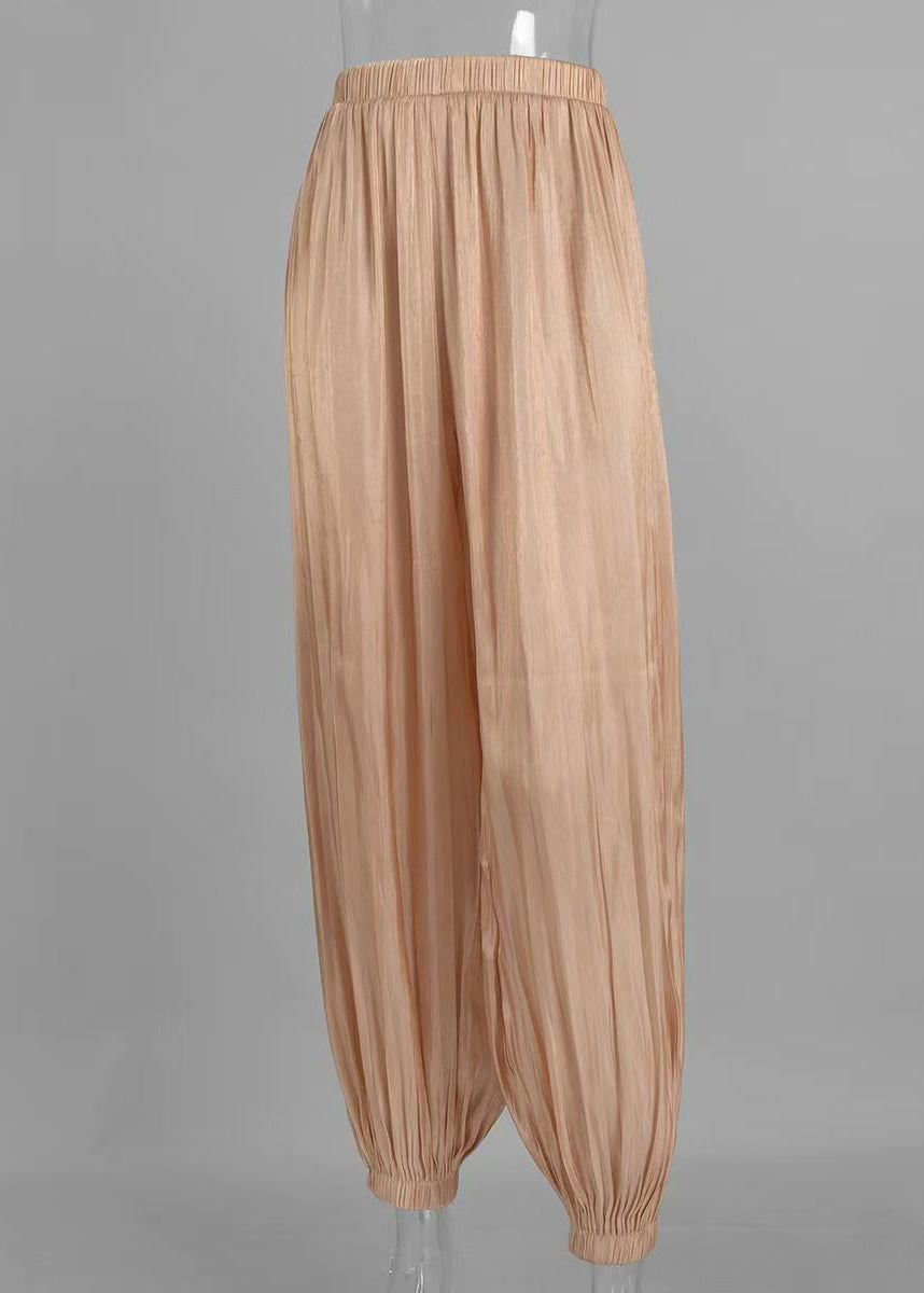 Pantalon Lanterne Femme Drapé 4