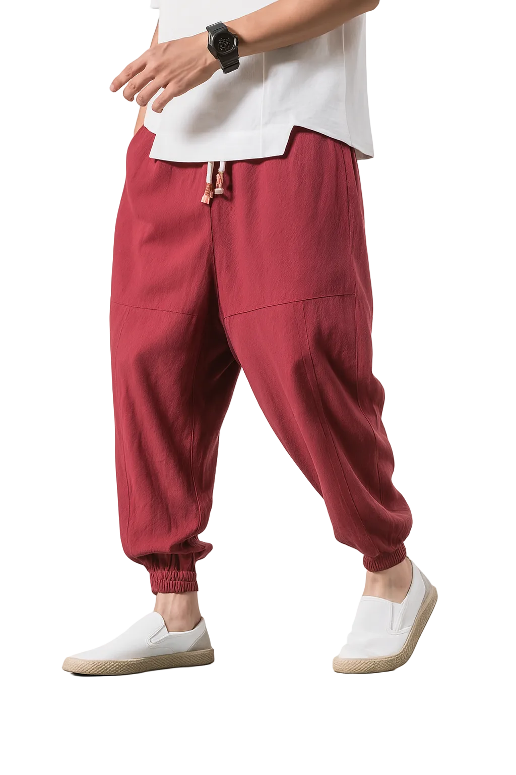 Pantalon Sarouel Décontracté pour Homme 0