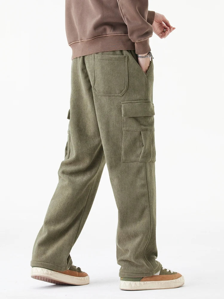 Pantalon Survêtement Homme Style Cargo Confortable 3