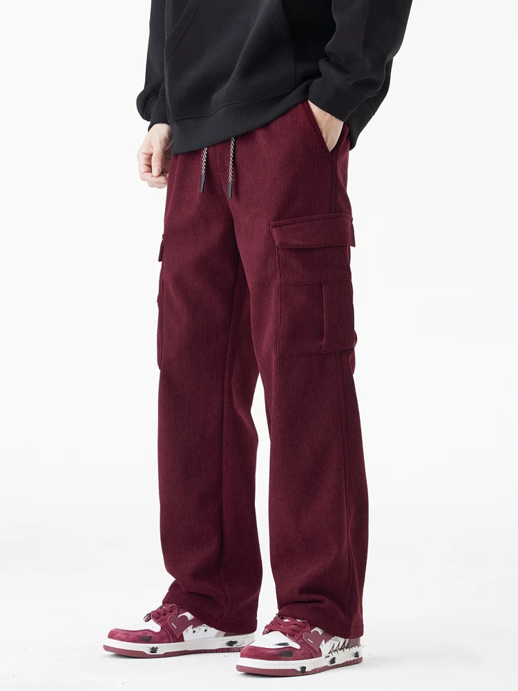 Pantalon Survêtement Homme Style Cargo Confortable 9