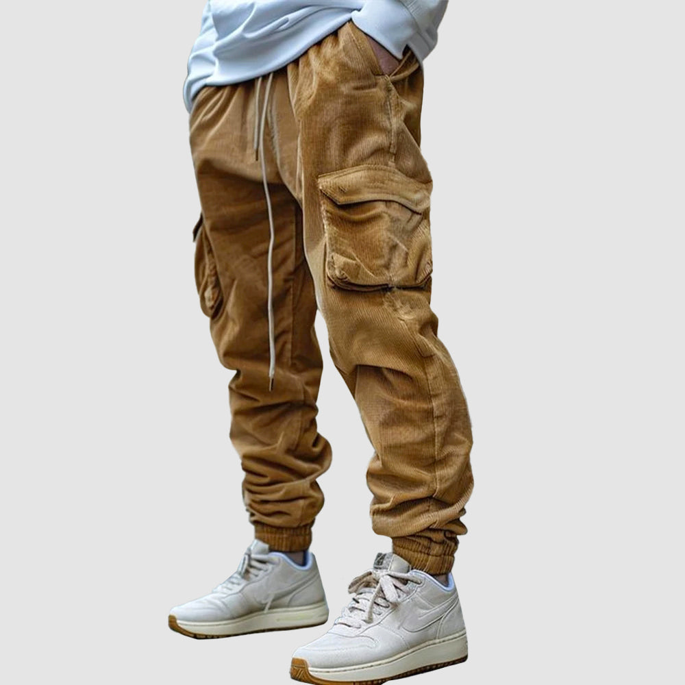Pantalon Vintage Décontracté pour Homme 2