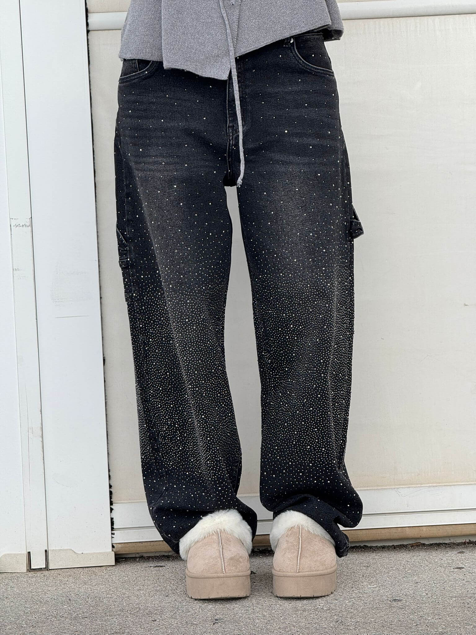 Pantalon à Jambes Larges pour Femme Printanier 8