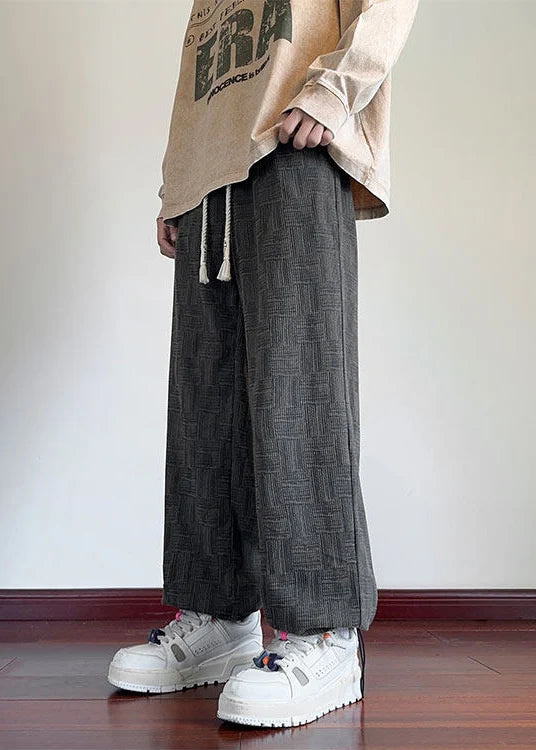 Pantalon homme oversize imprimé décontracté automnal 3