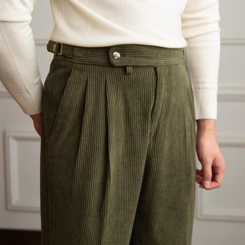 Pantalon pour Homme Coupe Droite Rétro 10