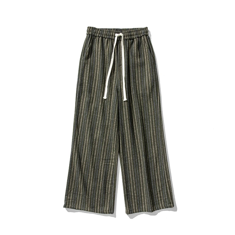 Pantalon pour Homme Style Hakama Moderne 8