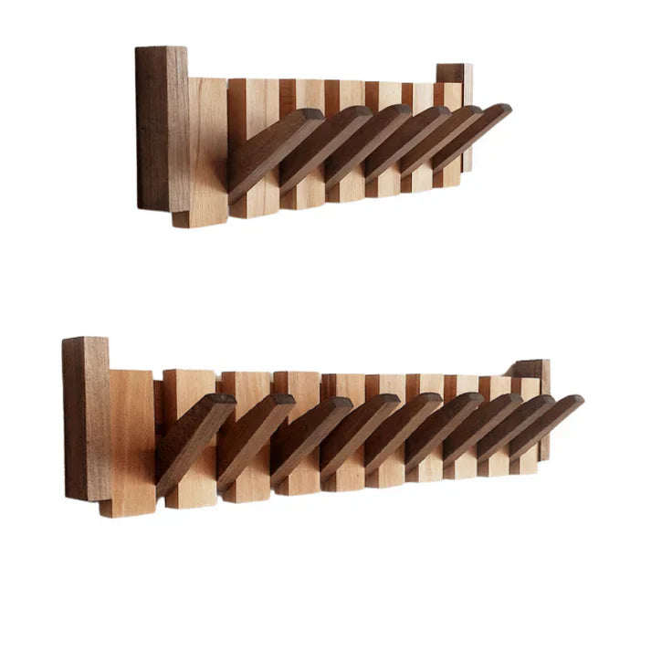 Porte-manteau en bois - Inspiration piano 1