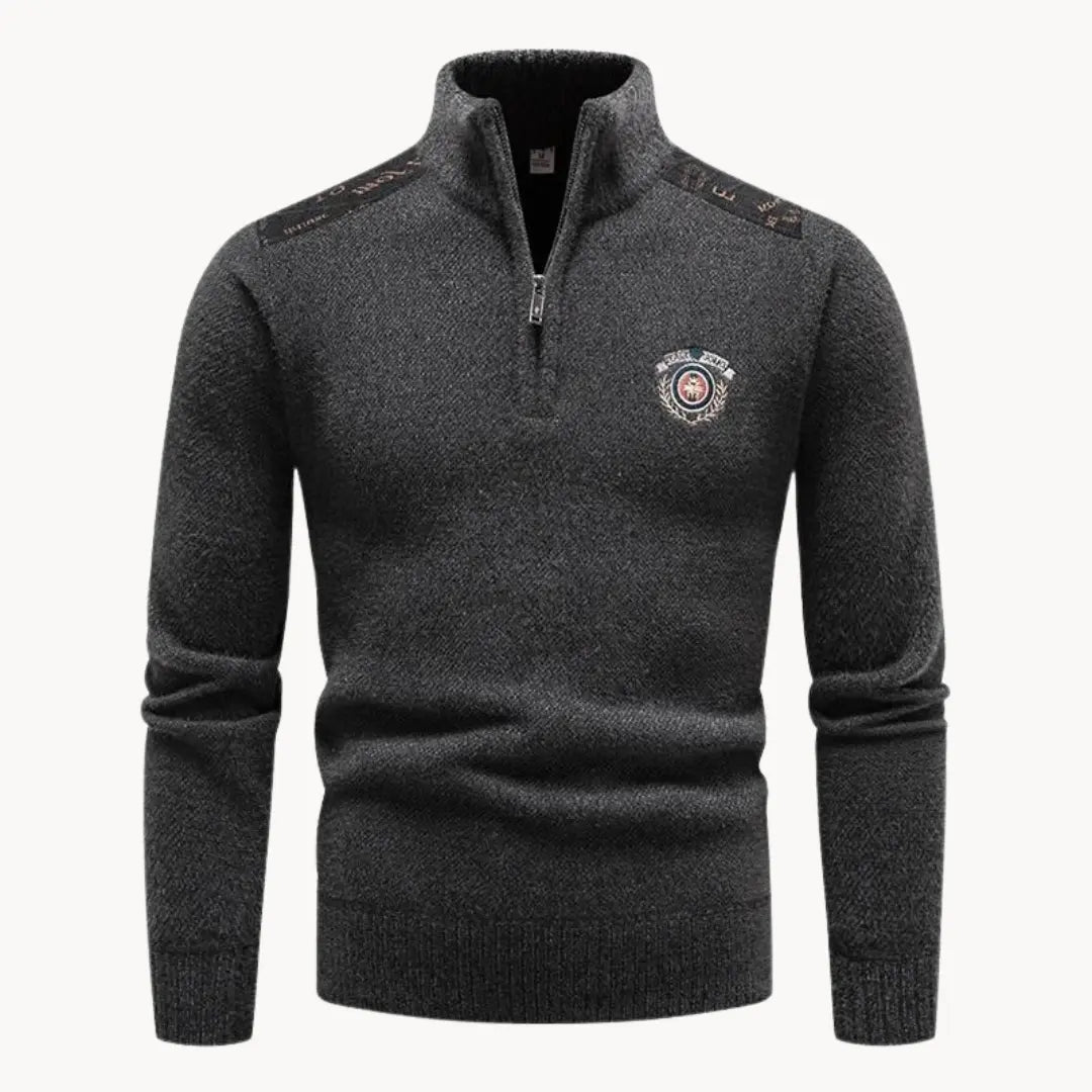 Pull Pour Homme Halfzip Moderne et Pratique 9