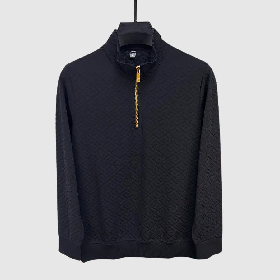 Pull pour Homme Col Montant Chic 4
