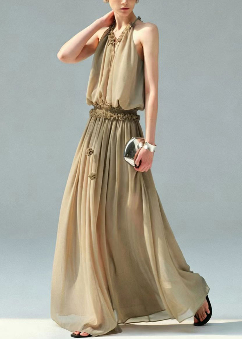 Robe D'été Femme Épaules Dénudées Chic 2