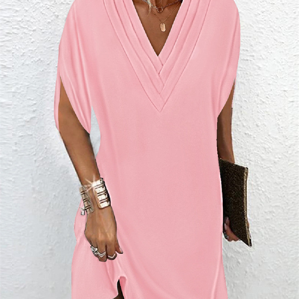 Robe Femme Ample à Manches Fendues 5