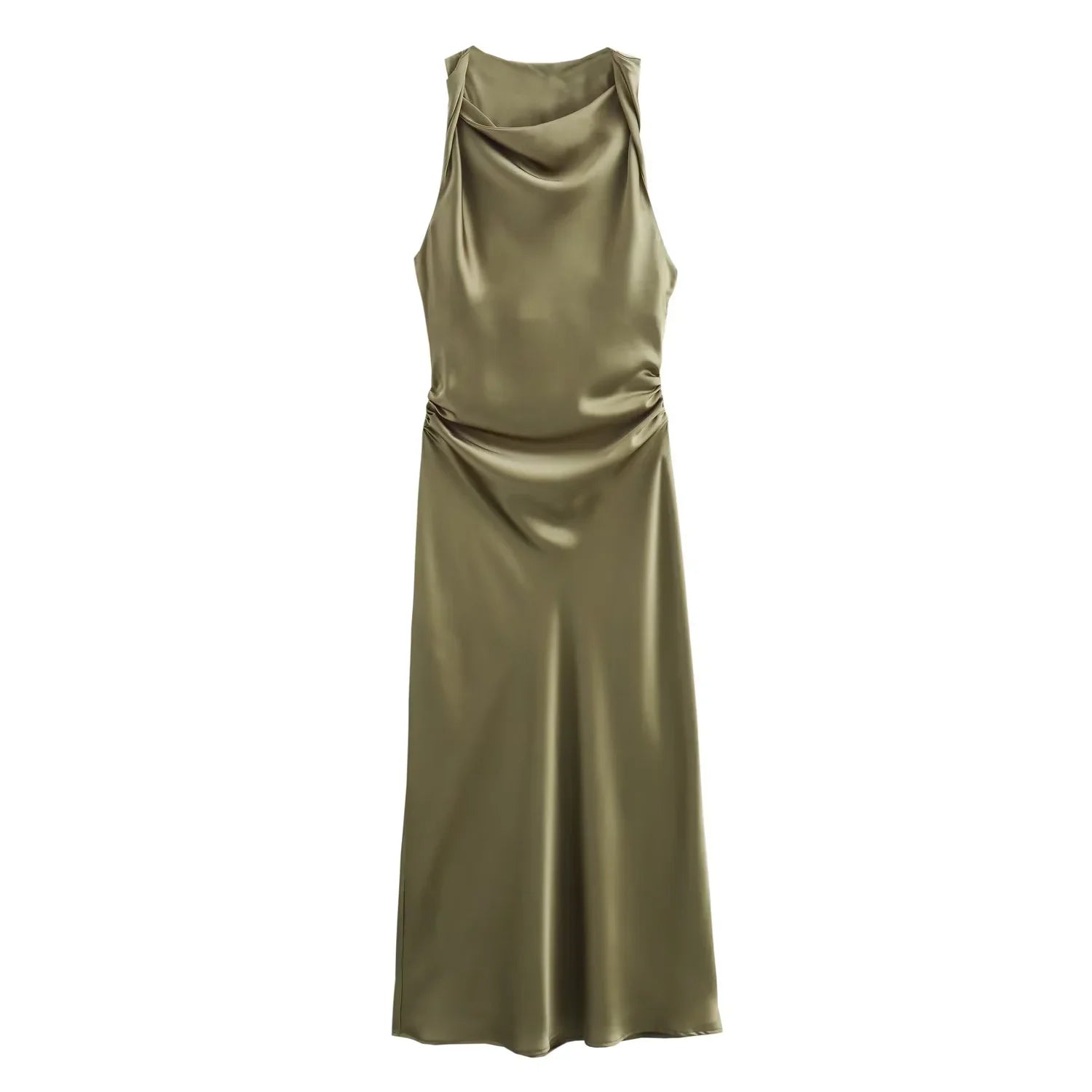 Robe Femme Midi Chic Ajustée 4