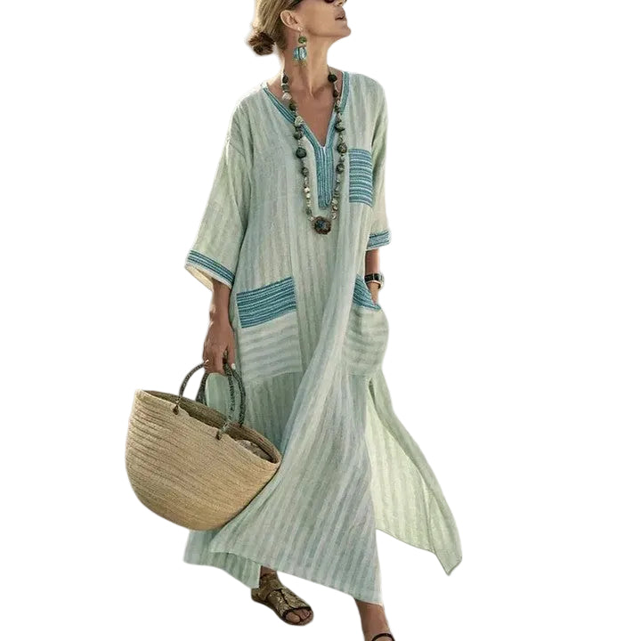 Robe Longue Bohème Femme Chic 0