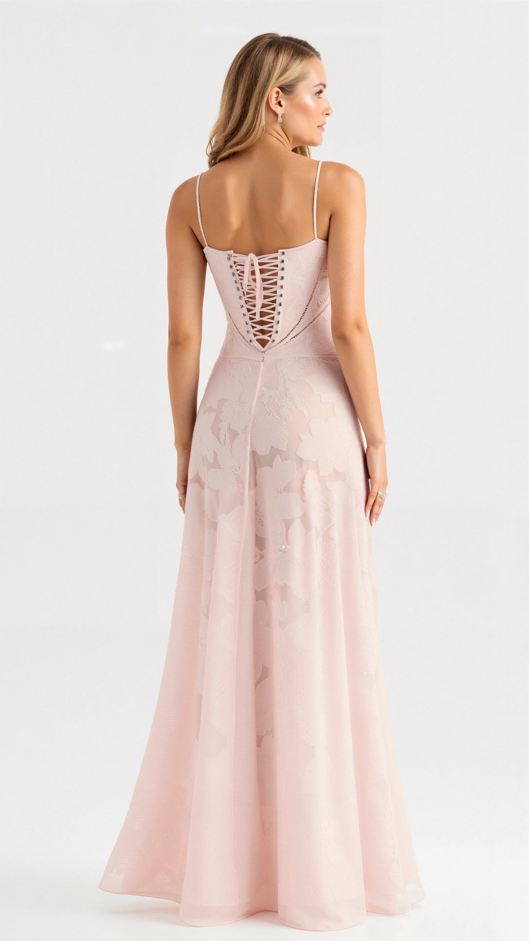 Robe Longue Femme À Enfiler Élégante Pour Mariage Et Soirées 4