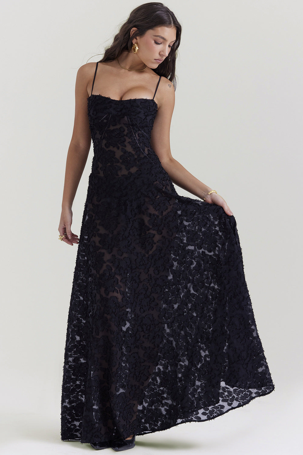 Robe Longue Femme Chic 3