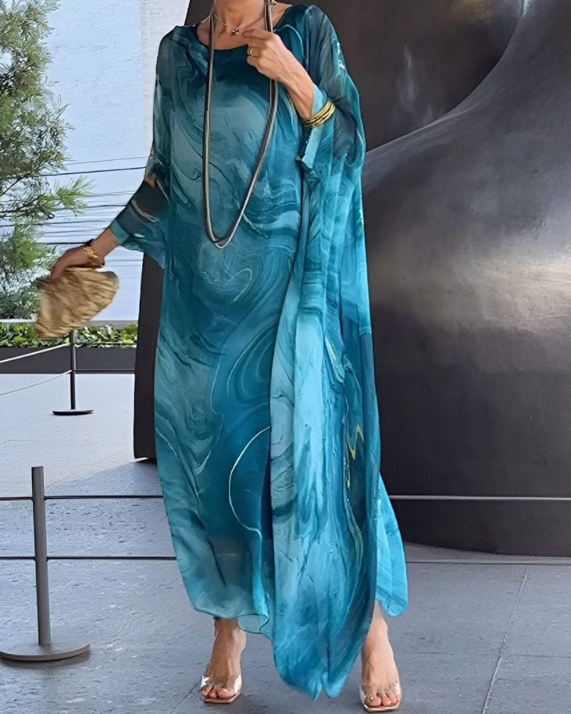 Robe Longue Femme Chic Été Maxi 0