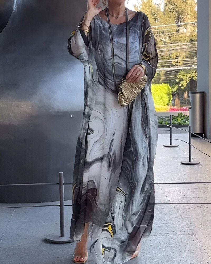 Robe Longue Femme Chic Été Maxi 1