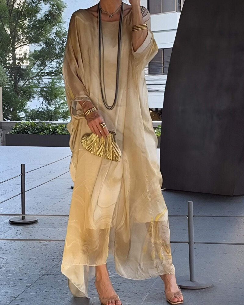Robe Longue Femme Chic Été Maxi 3