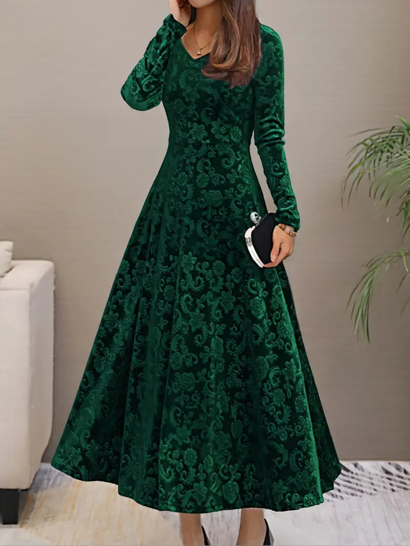 Robe Longue Femme Moderne Maxi Été Tissu Doux 3