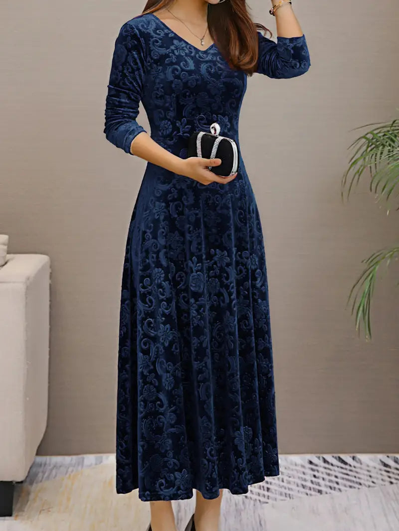 Robe Longue Femme Moderne Maxi Été Tissu Doux 5