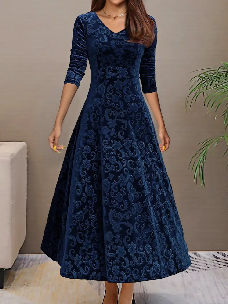 Robe Longue Femme Moderne Maxi Été Tissu Doux 6