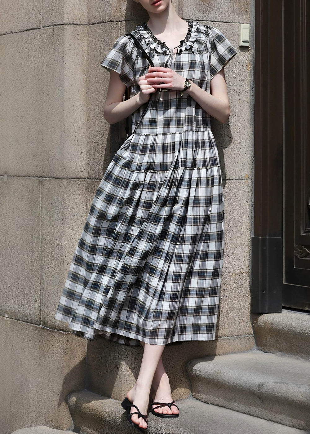 Robe Longue Femme Style Drapé 1