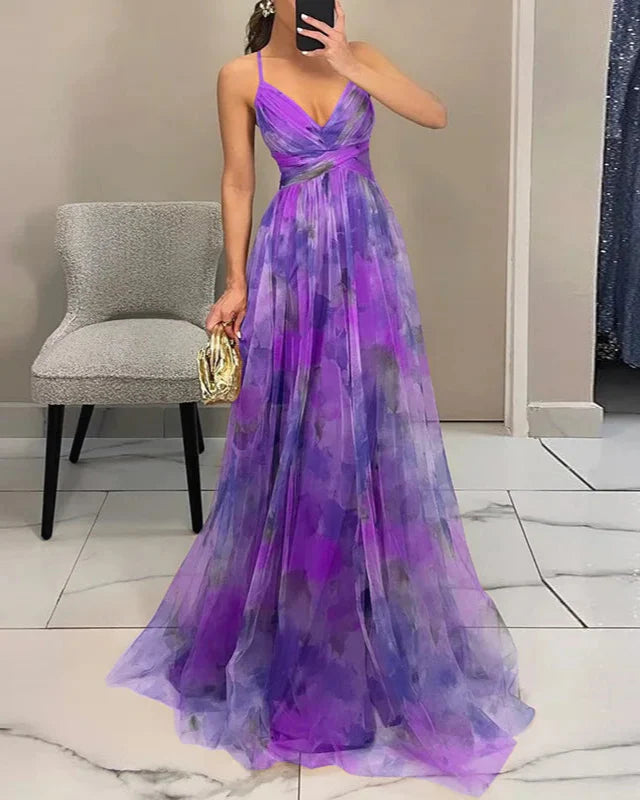 Robe Longue Fleurie pour Femmes Chic 10