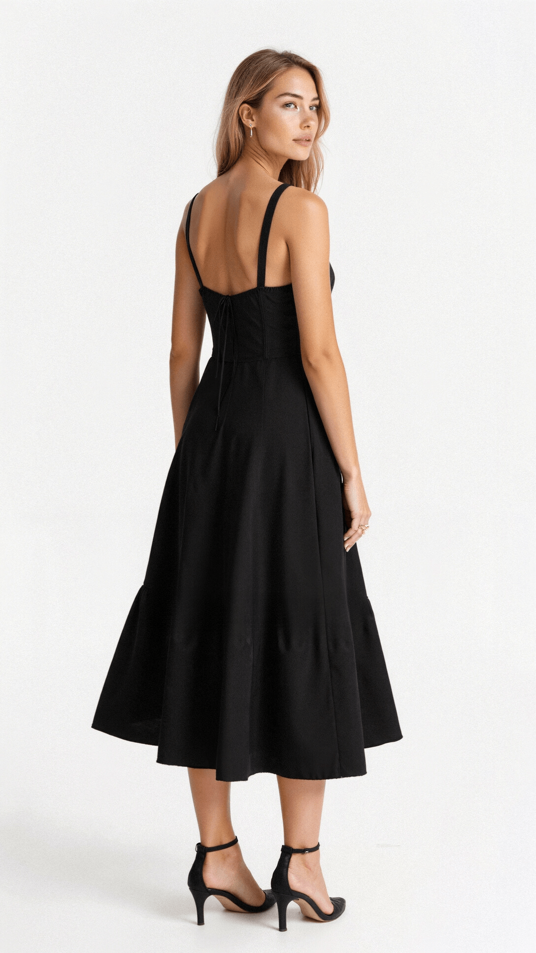 Robe Midi Femme Corset Chic 3
