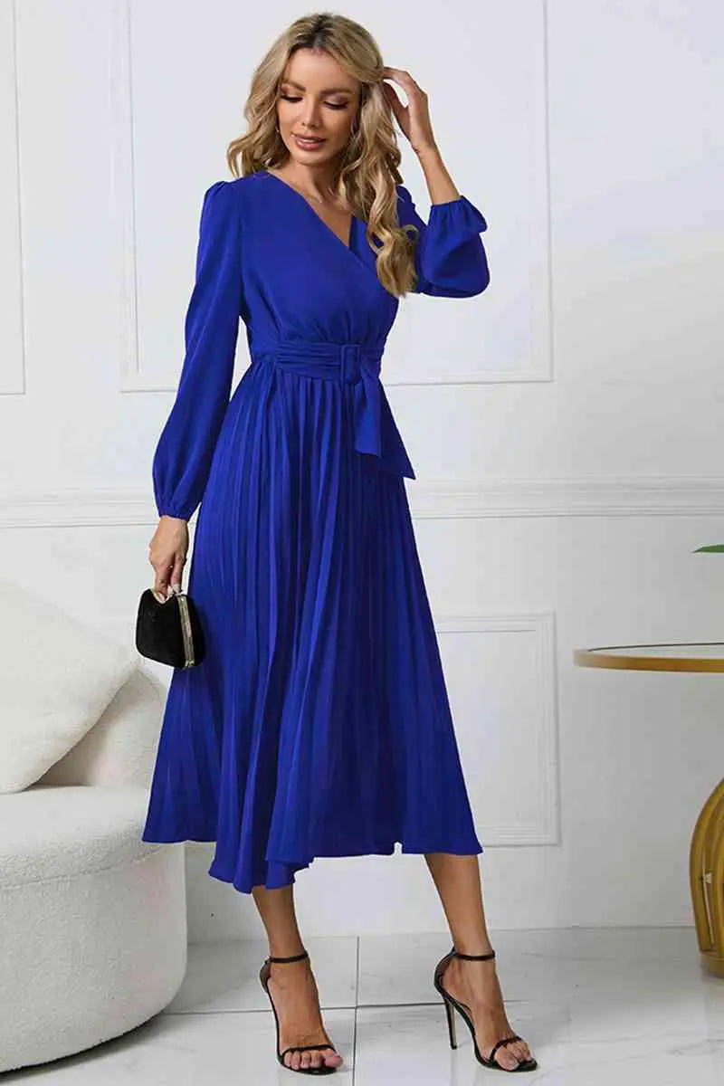 Robe Plissée Femme Chic 9