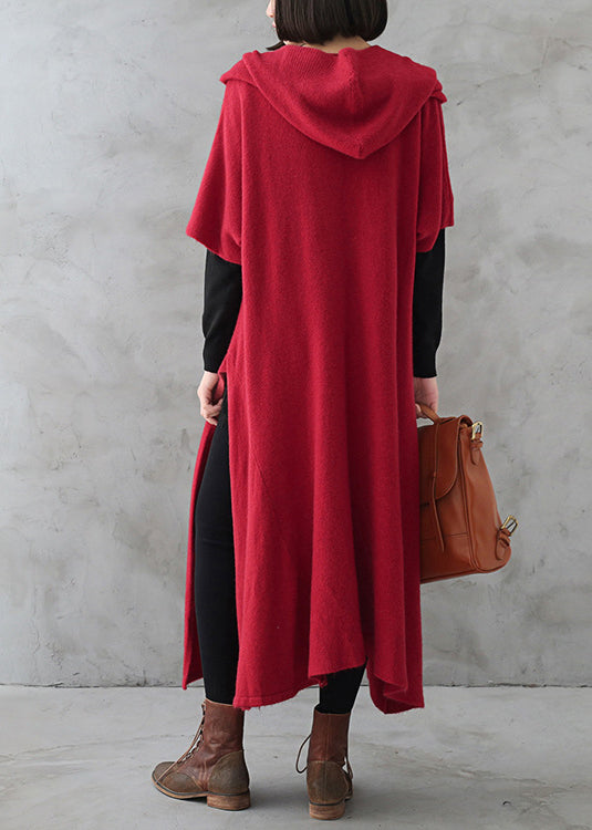Robe Pull Femme Col en V Ample Moderne 4