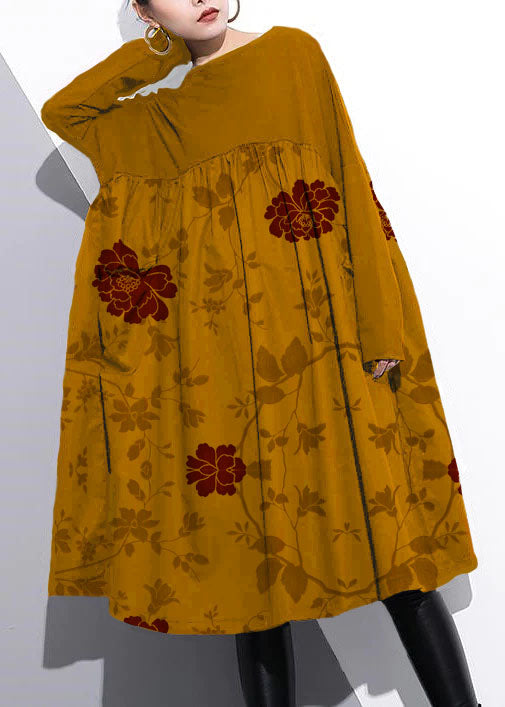 Robe Tunique Femme en Coton Moderne avec Détails Patchwork 7