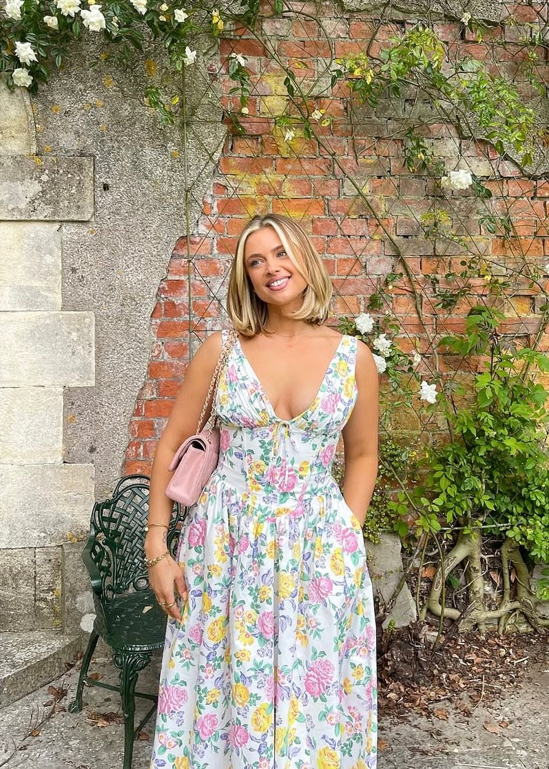 Robe d'Été Fleurie Femme Chic 4