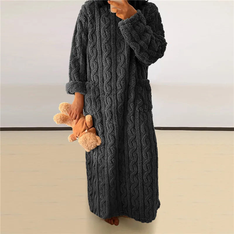 Robe de Nuit Longue Confortable 6